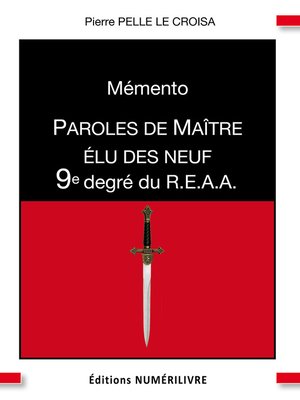 cover image of Mémento 9e degré du R.E.A.A.